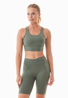 Betsyy Organic Cotton Bralette Olive