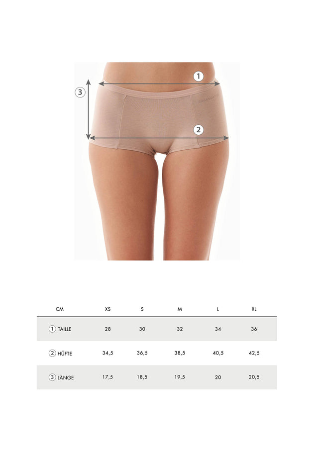 Blaire Shorts Underpants 6 Pack Red