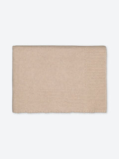 Dog Cashmere Blanket Beige