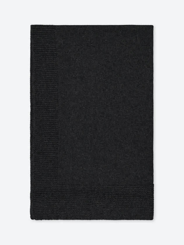 Baby Cashmere Blanket Anthracite