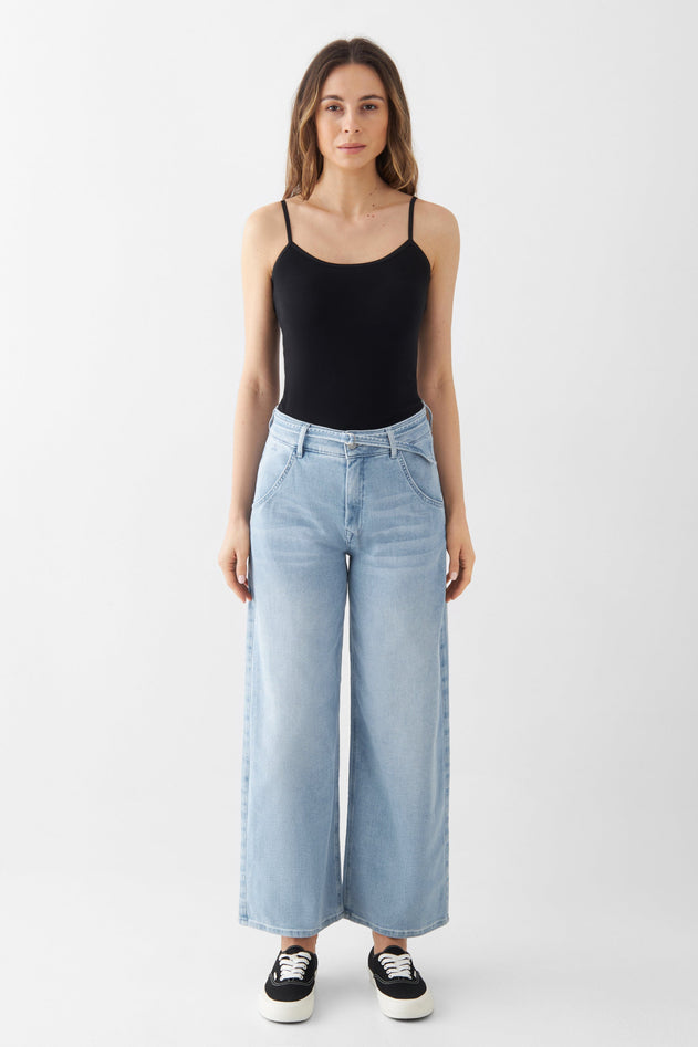 Blink Cropped Jeans Light Blue