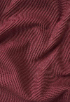 Sonnia Geribbeld Croptop Bordeaux