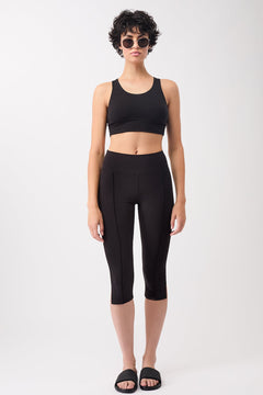 Capri  Leggings Black