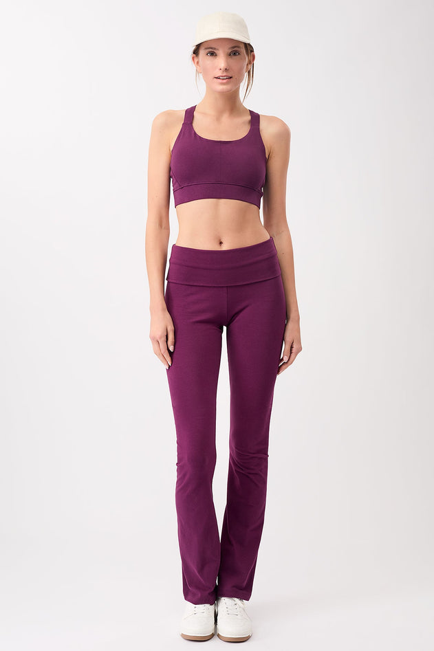 Classic Rolldown Black Plum