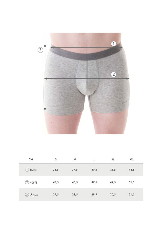 Brunno Boxer Brief 6 Pack Black