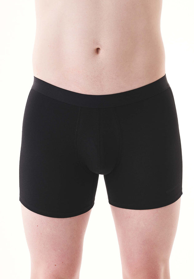 Brunno Boxer Brief 6 Pack Black