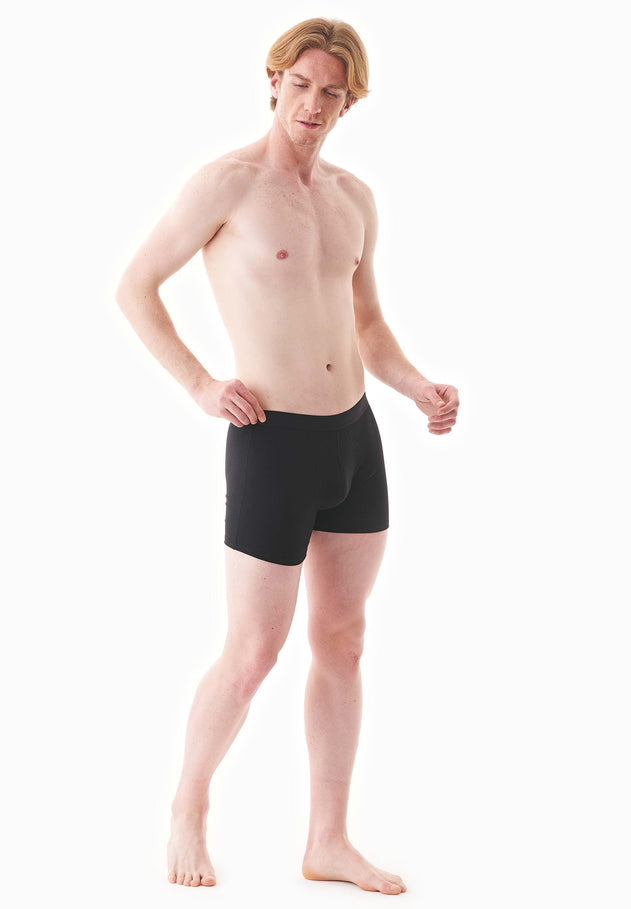 Brunno Boxer Brief 6 Pack Black