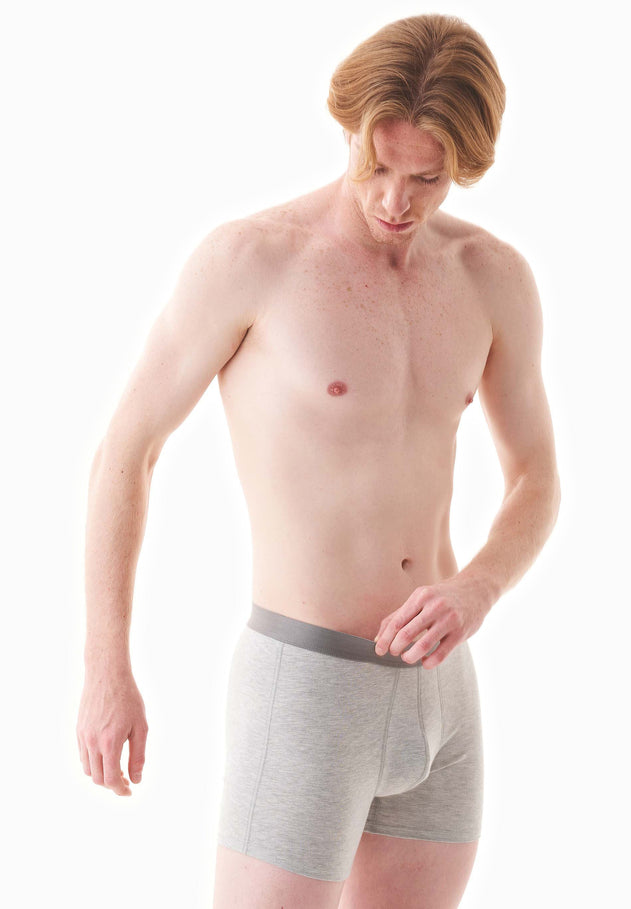 Brunno Boxer Brief 3 Pack Grey Melange