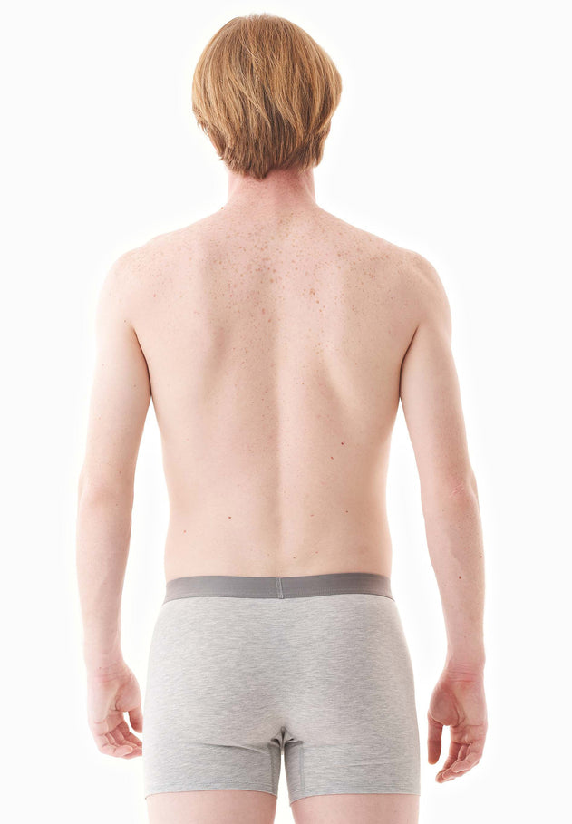 Brunno Boxer Brief 3 Pack Grey Melange