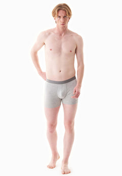 Brunno Boxer Brief 3 Pack Grey Melange