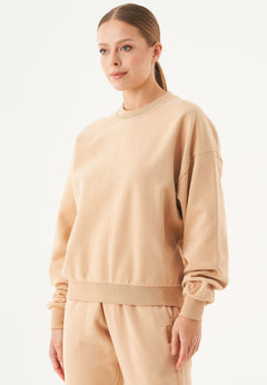 Buket Soft Touch Organic Cotton Sweatshirt Beige