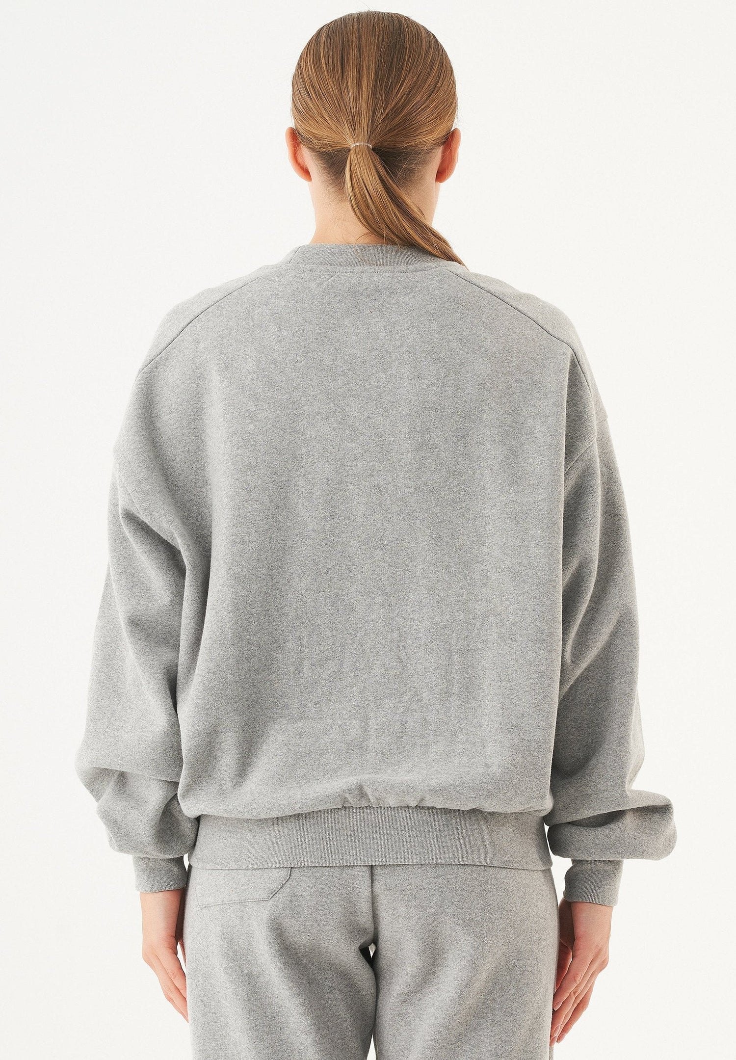 Buket Soft Touch Organic Cotton Sweatshirt Grey Melange