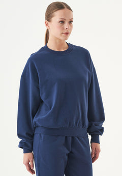 Buket Soft Touch Organic Cotton Sweatshirt Navy