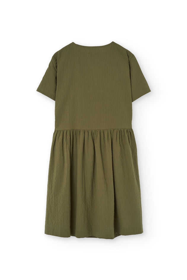 Benoit Wrap Dress Green
