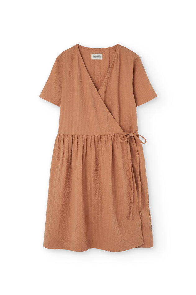 Benoit Wrap Dress Pink