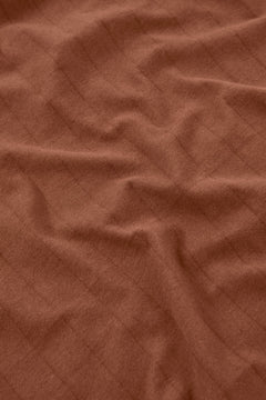 Brooke Short Sleeve Boat Neck T-Shirt Brown