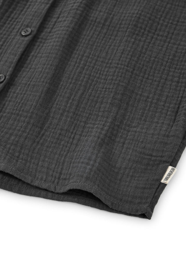 Blanche Mousseline Top Zwart