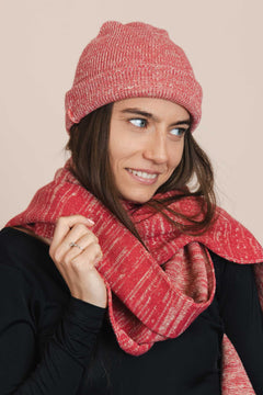 The Hemp Wool Beanie  Pink