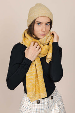 The Hemp Wool Beanie  Yellow