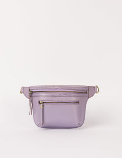 Beck's Bum Bag Classic Leather Lavender