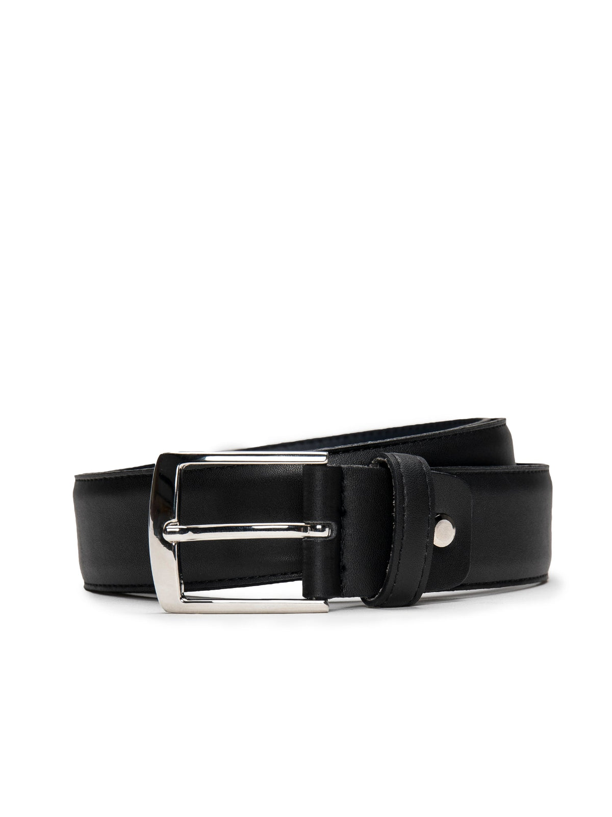 Begur Microfiber Men’s Black Vegan Belt