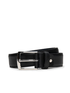 Begur Microfiber Men’s Black Vegan Belt