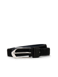 Pera Microfiber Women’s Black Vegan Belt