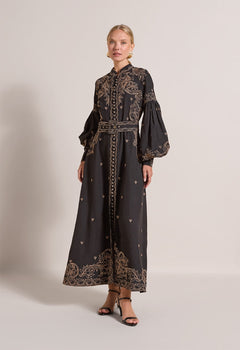 Beyonce Long Dress Onyx Black