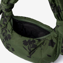 Biwa Puffy Micro Bag Floral Green