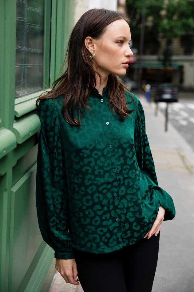 Hortensia Blouse Green