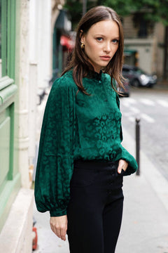 Hortensia Blouse Green