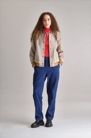 Claudia Denim Trouser Blue
