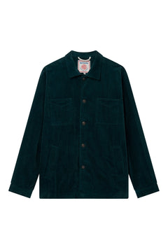 Men's Stanley Organic Cotton Corduroy Jacket Marine Green