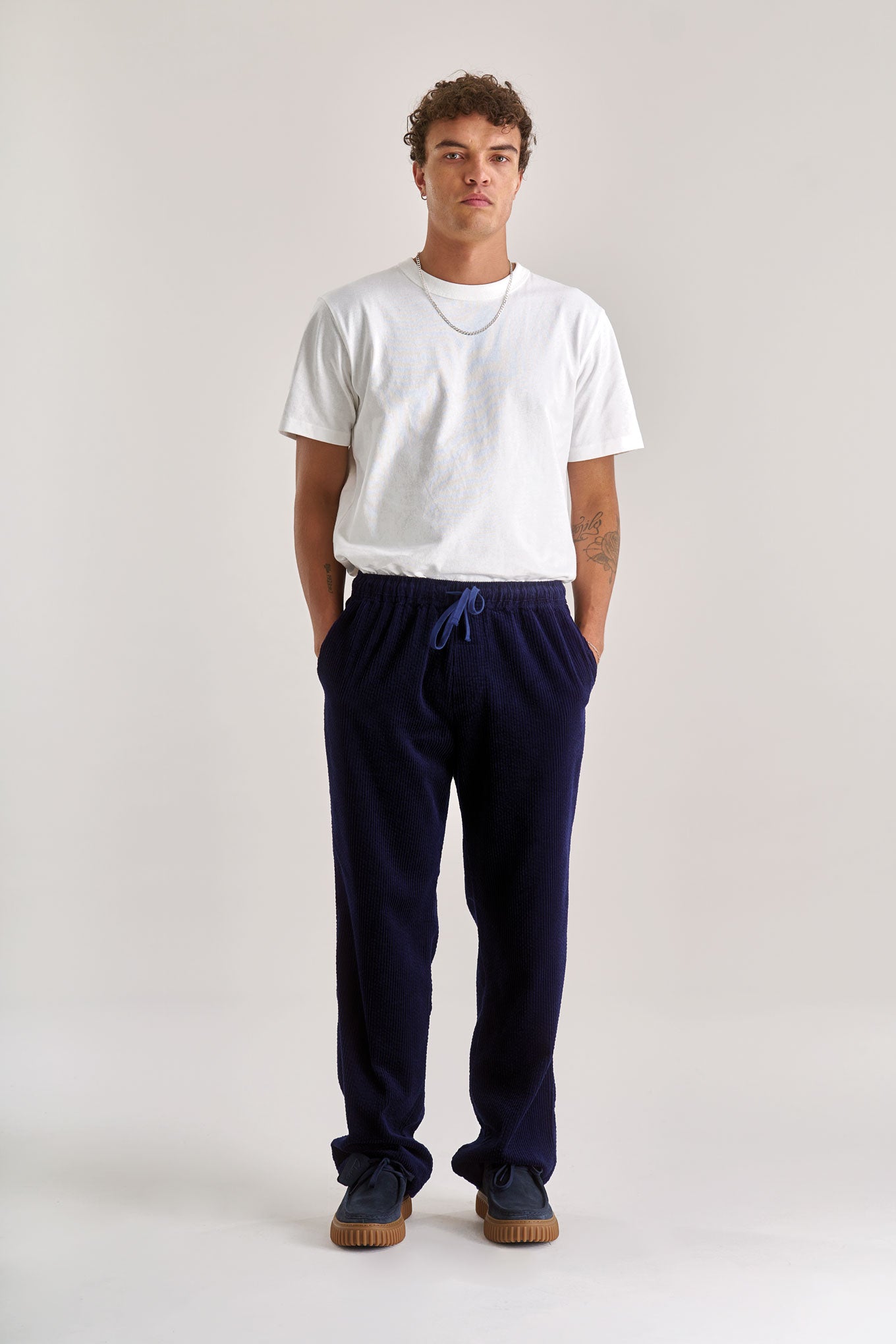 Luke Broek Marineblauw