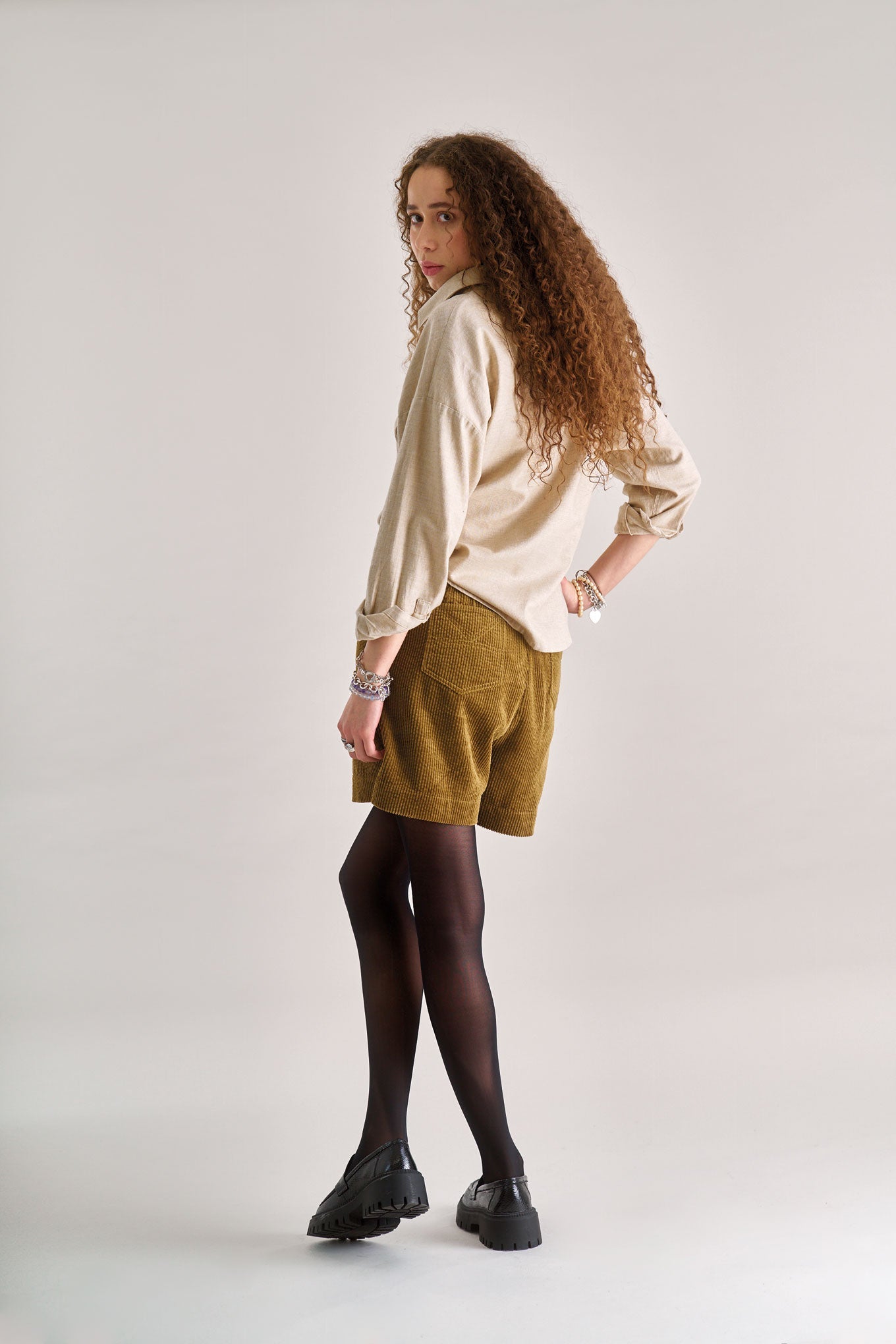 Lima Short Olijf
