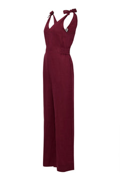 Floss Jumpsuit Berry Red