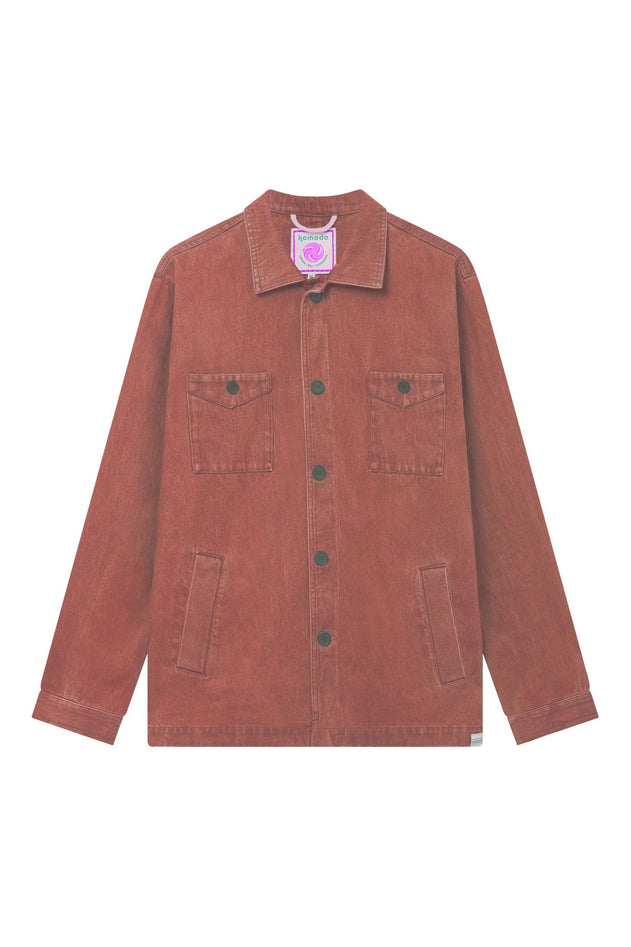 Stanley Overshirt Red Wash