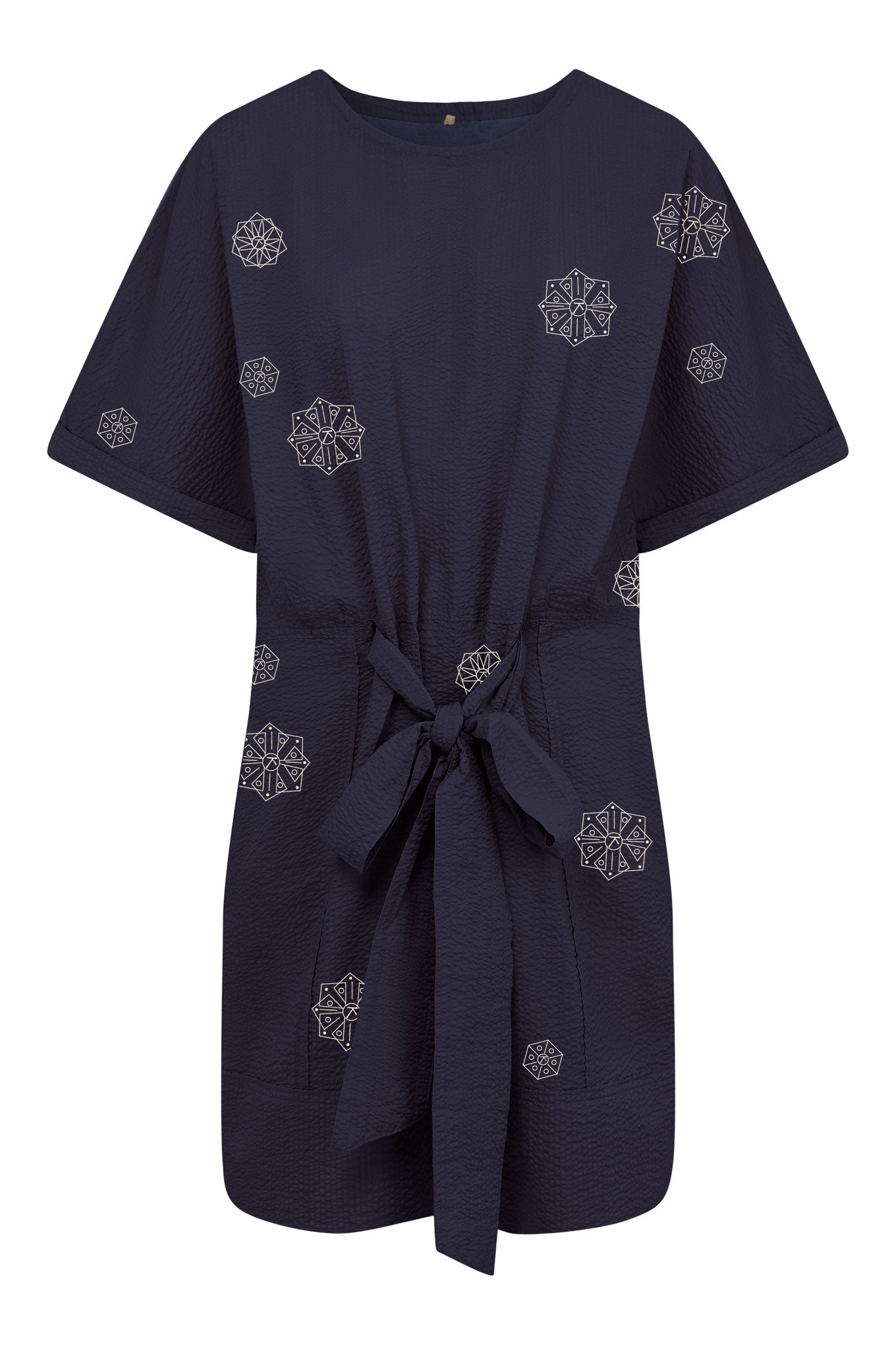 Akina Dress Navy Blue