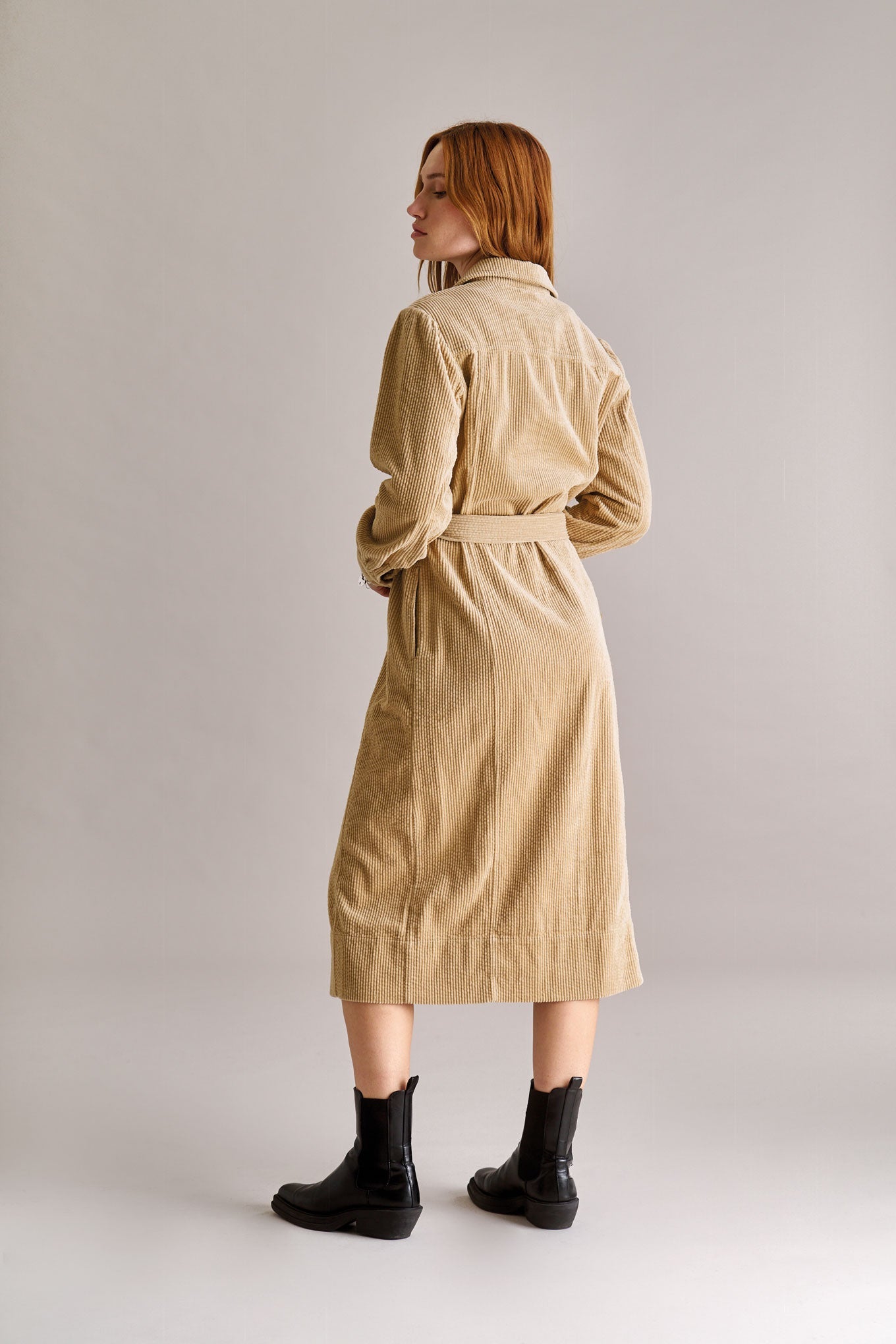 Haritti Jurk Croissant Beige