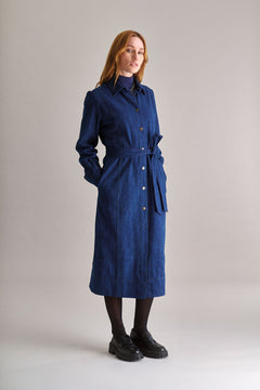 Hariti Spijkerjurk Blauw