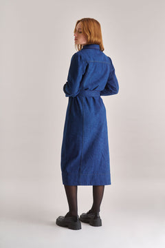 Hariti Spijkerjurk Blauw