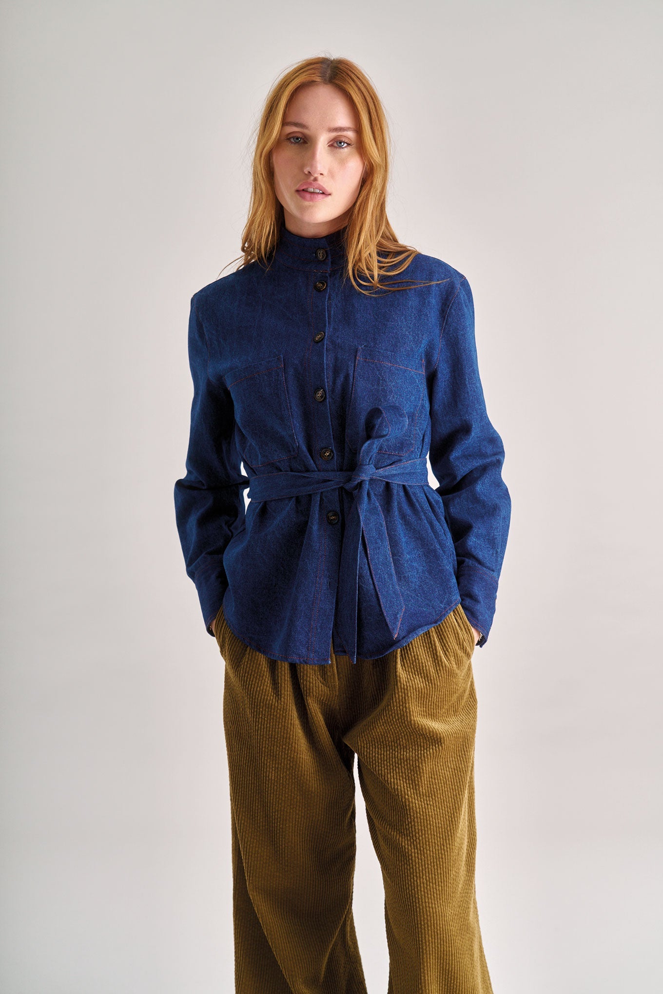 Ford Denim Shirt Blue
