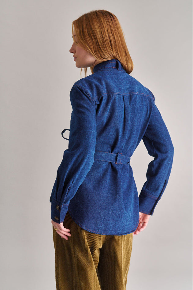 Ford Denim Shirt Blue