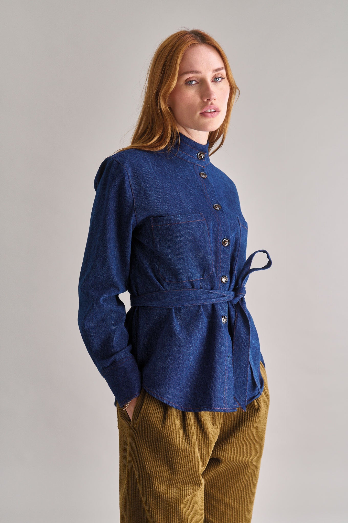 Ford Denim Shirt Blue