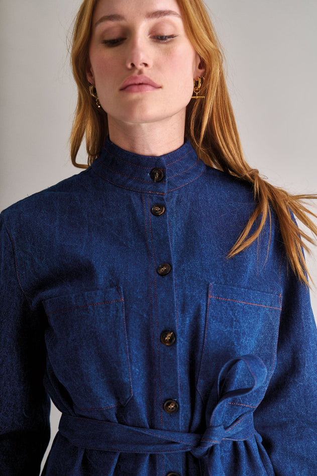Ford Denim Shirt Blue