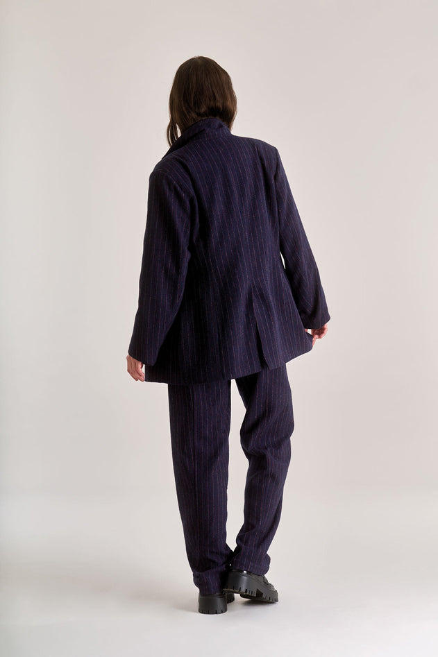 Maddie Broek Marineblauw