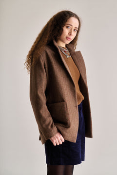 Ophelia Blazer Biscuit Beige