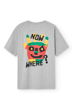 Now, where? T-Shirt Grey