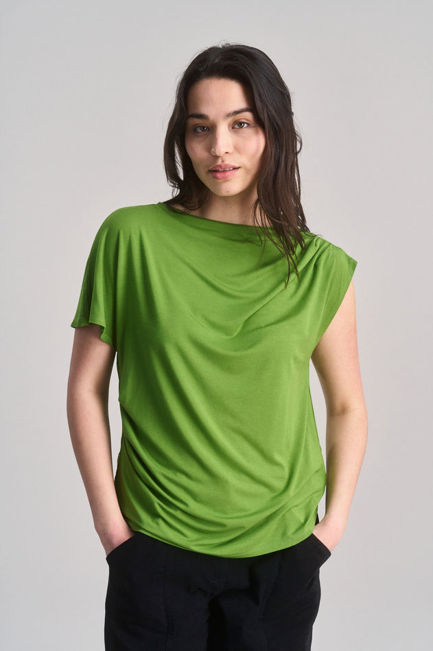 Cate Modal T-shirt Groen