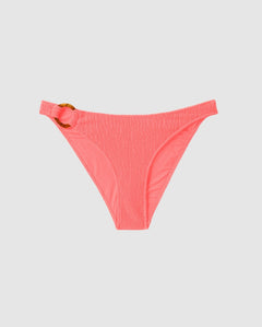 Ring Bikini Briefs Coral